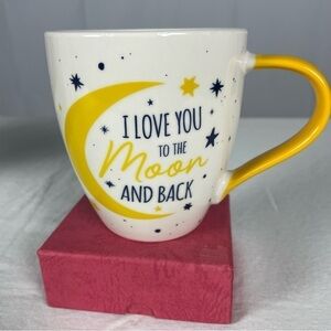 Love Mug 14oz New Bone China Mug I Love You To The Moon And Back new in box